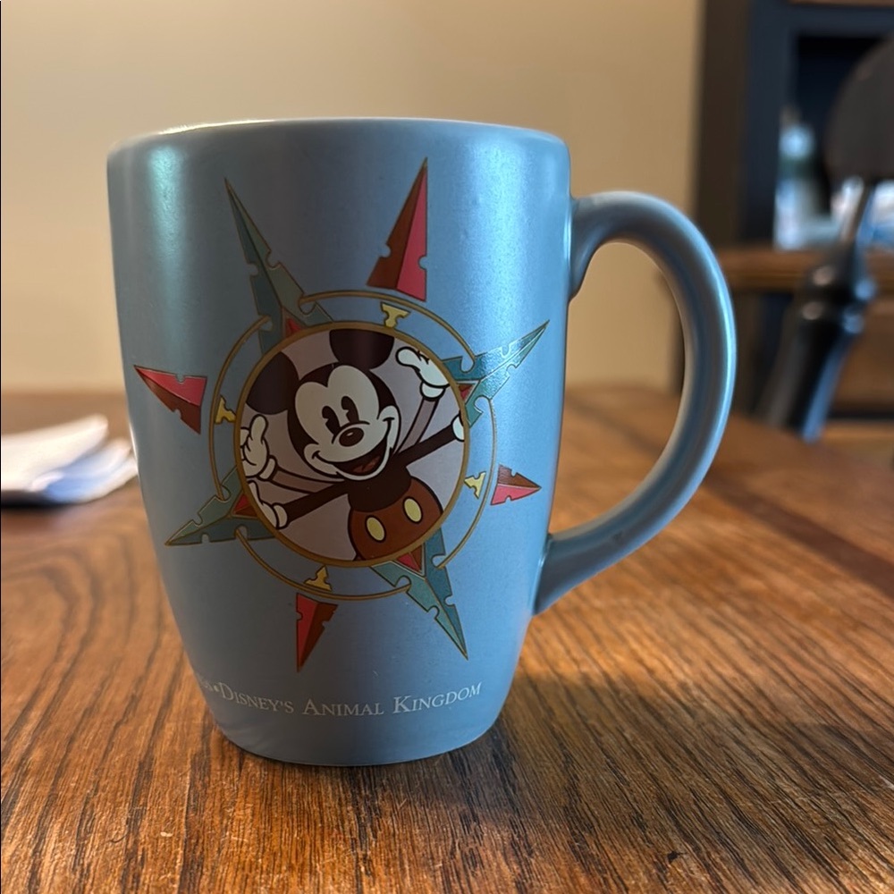 Disney Blue Mickey Mouse Ceramic Mug
